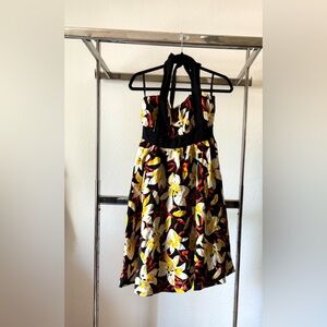 Moulinette Soeurs Halter Floral Dress 2